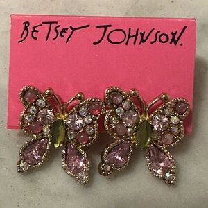 Betsey Johnson Spring Glam post earrings